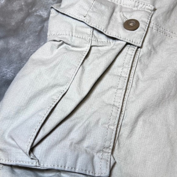 Lee Cargo Shorts Mens 40 Khaki/Tan Casual Outdoor Pockets Work Hiking Vacation - Picture 10 of 15
